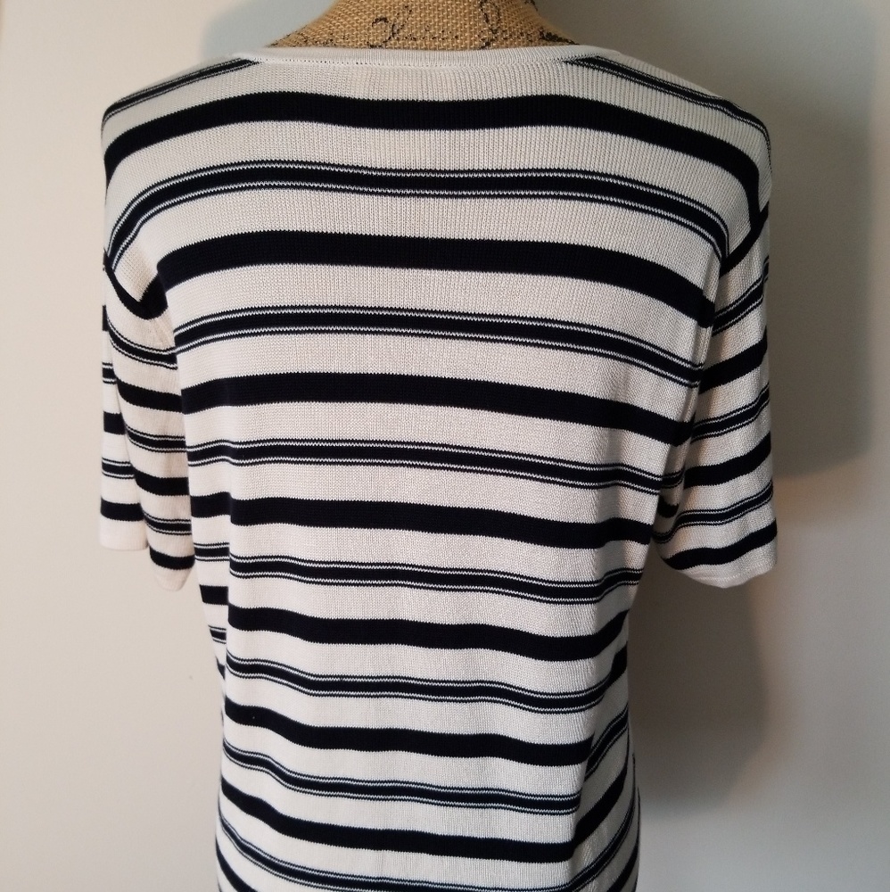 Talbots 100%silk top - Picture 4 of 6